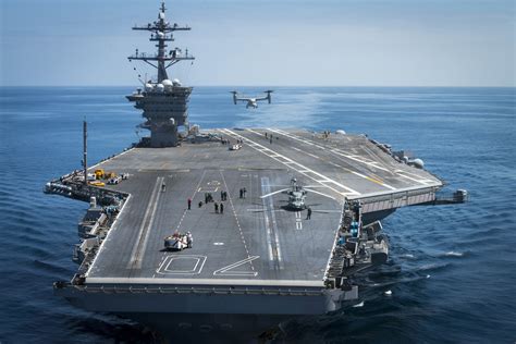 USS Carl Vinson Aircraft Landing