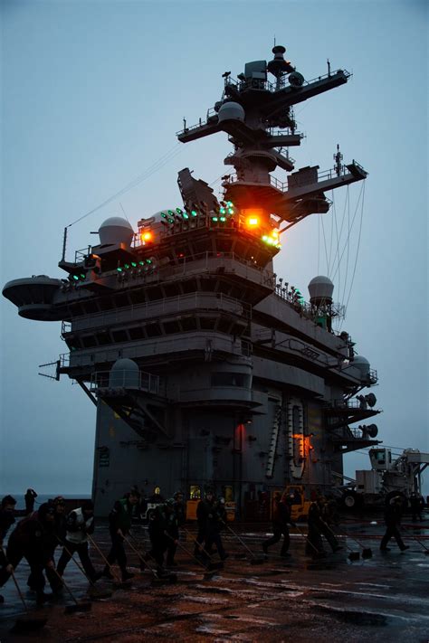 USS Carl Vinson Flight Deck Operation