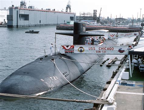 USS Chicago (SSN-721) Submarine