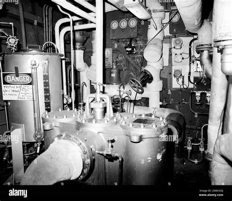 USS Cowpens engine room