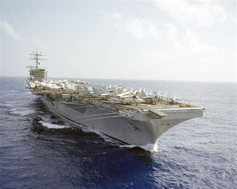 USS Eisenhower starboard view