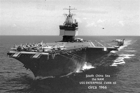 USS Enterprise Vietnam War