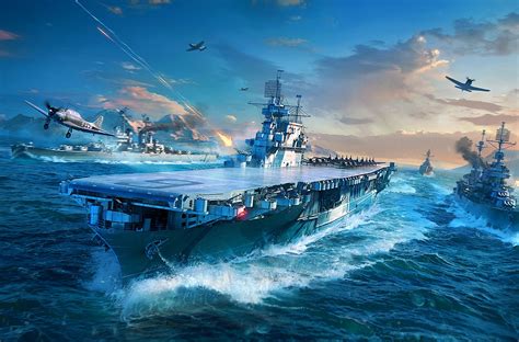 USS Enterprise Skins in World of Warships