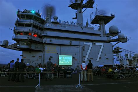 USS George H.W. Bush Flight Deck