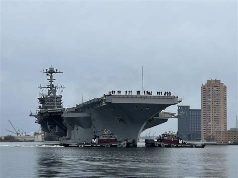 USS Harry S. Truman in the Atlantic Ocean