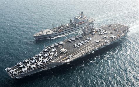 USS Harry S Truman CVN 75 At Sea