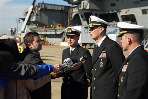 USS Harry S. Truman crew members at work