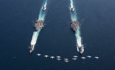 F-35C fighter jet taking off from USS Harry S. Truman