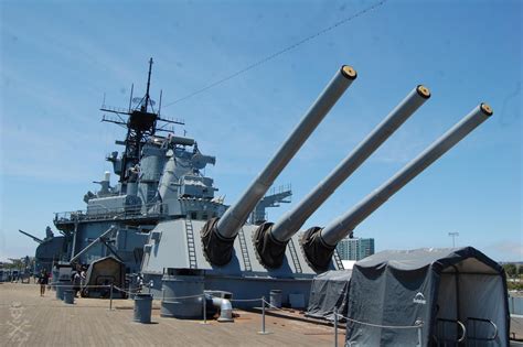 USS Iowa's deck