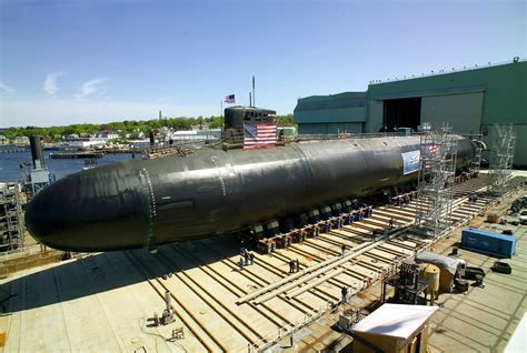 USS Jimmy Carter submarine crew at work