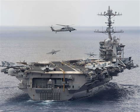 USS John C. Stennis in operation