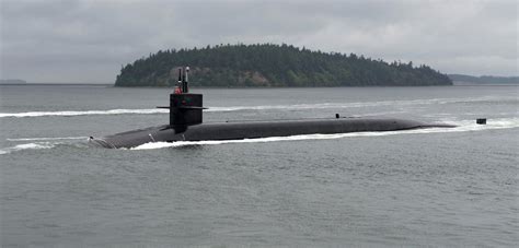 USS Kentucky Submarine at Sea