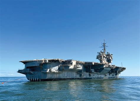 USS Kitty Hawk components scrapped