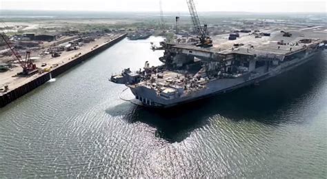 USS Kitty Hawk scrapping process