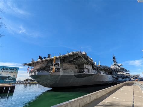 USS Midway Getting There