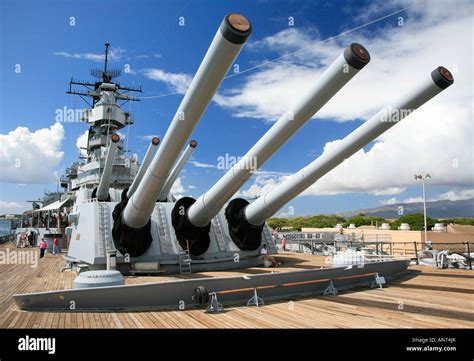 USS Missouri's turret