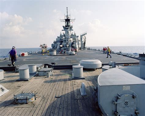 USS New Jersey Deck