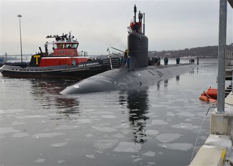 USS New Mexico submarine dock