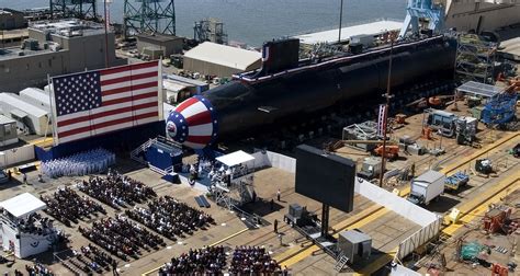 USS North Carolina commissioning