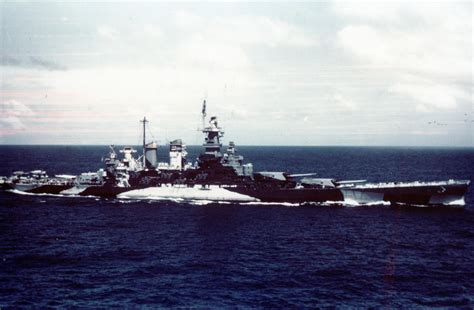 USS North Carolina in the Pacific