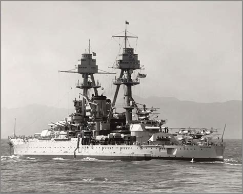 USS Oklahoma at sea