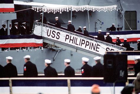 USS Philippine Sea Commissioning Ceremony