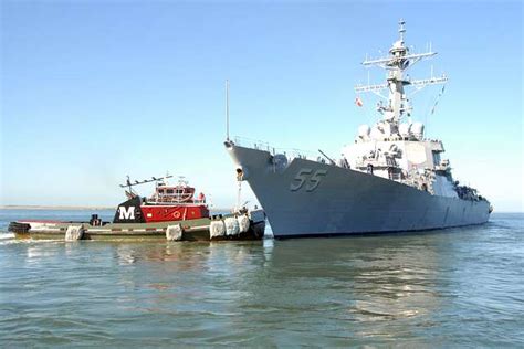 USS Stout (DDG-55) participating in Exercise Joint Warrior