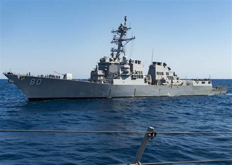 USS Stout (DDG-55) towing exercise