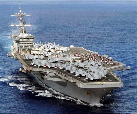 USS Theodore Roosevelt Aircraft Carrier Image 1