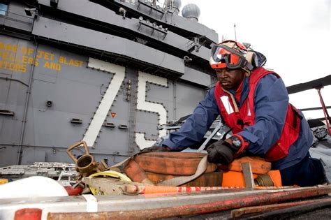 USS Truman crew training