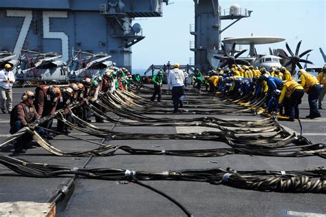 USS Truman Flight Deck Crew