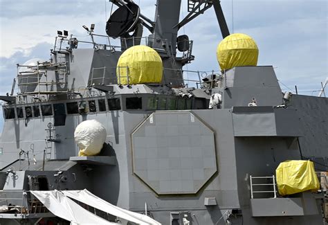 USS Truman Radar Antennas