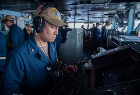 USS Truman radar systems