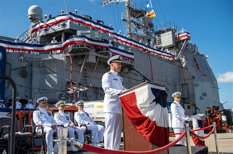 USS West Virginia decommissioning ceremony image