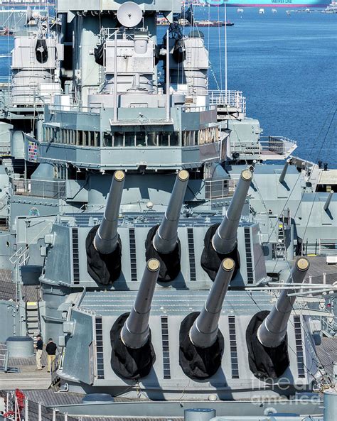 Loading guns on the USS Wisconsin