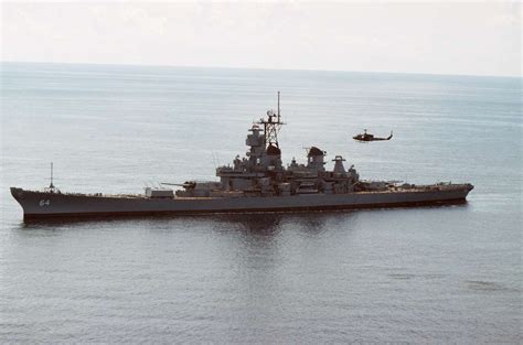 USS Wisconsin's helicopter