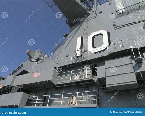 USS Yorktown bridge