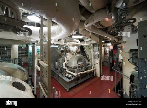 USS Yorktown engine room