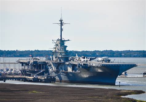 USS Yorktown as a museum ship