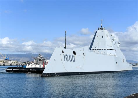 USS Zumwalt's advanced capabilities