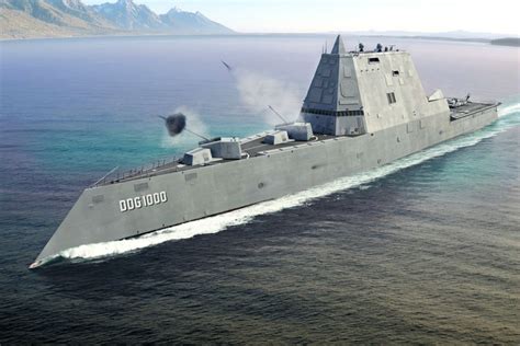 USS Zumwalt, on mission