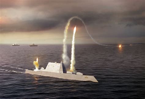 USS Zumwalt's advanced sensors and radar systems