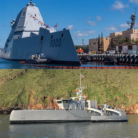 USS Zumwalt's autonomous systems and unmanned vehicles