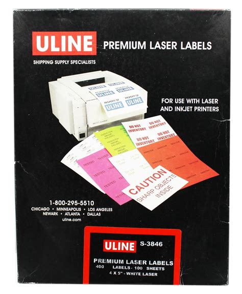 Uline Laser Label Templates