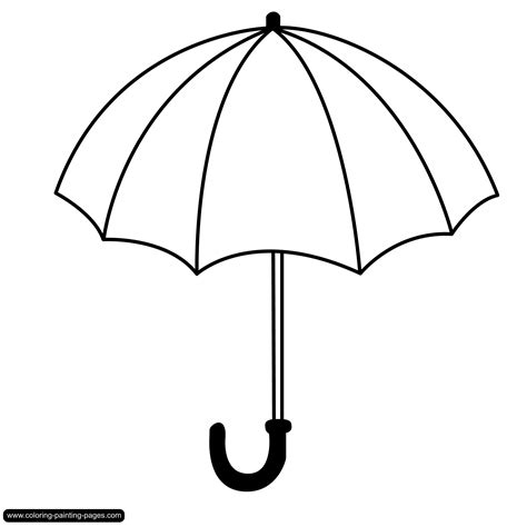 Umbrella Printable Templates Image 6