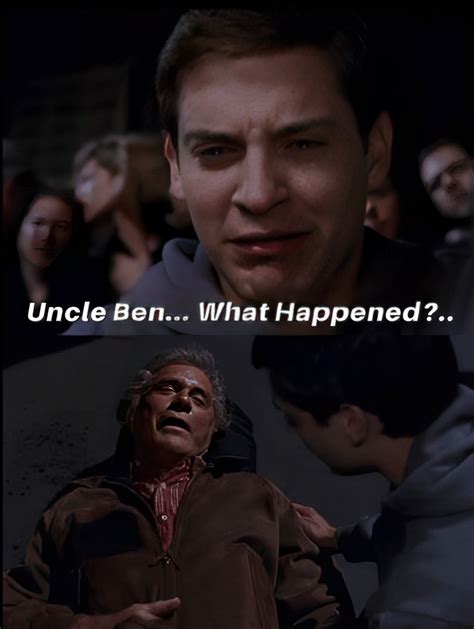 Uncle Ben Meme Template Creation