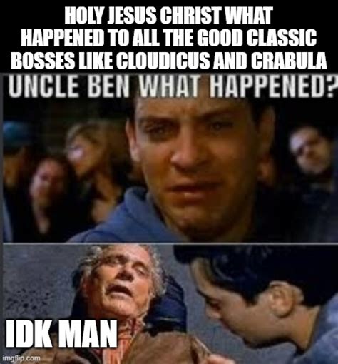 Uncle Ben Meme Template Image 2