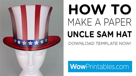 Uncle Sam Hat Pattern