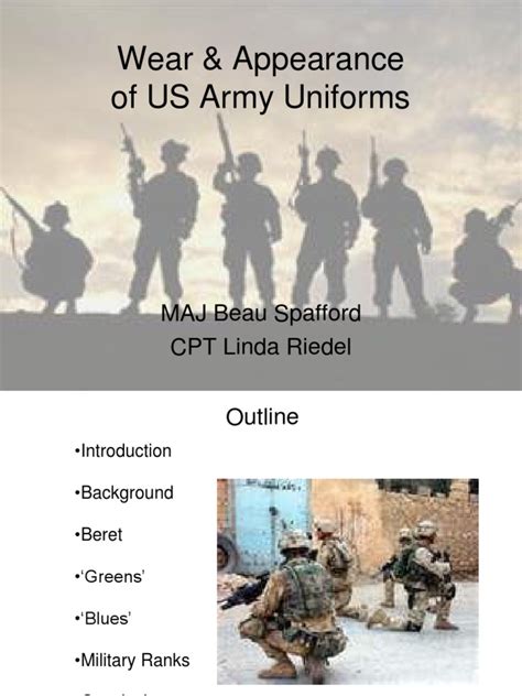 Uniform Wear and Appearance