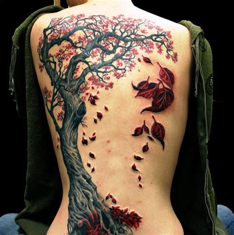 Unique Back Tattoos Designs